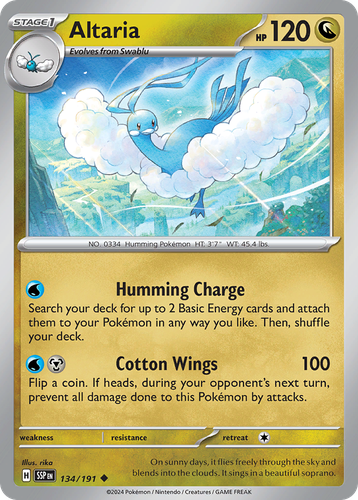 Altaria 134, Surging Sparks
