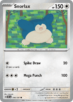 Snorlax 144, Surging Sparks