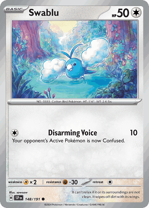 Swablu 148, Surging Sparks