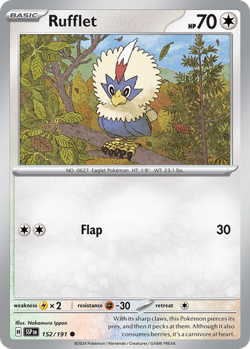 Rufflet 152, Surging Sparks