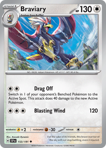 Braviary 153, Surging Sparks