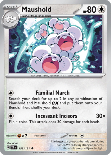 Maushold 158, Surging Sparks