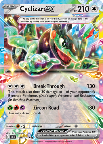 Cyclizar ex 159, Surging Sparks