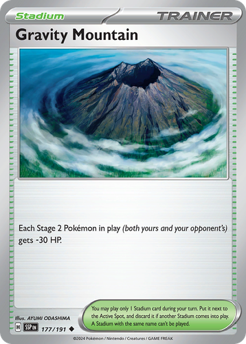 Gravity Mountain 177, Surging Sparks