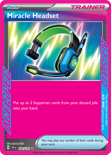 Miracle Headset 183, Surging Sparks