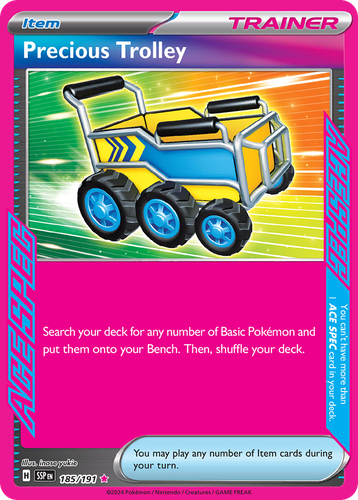 Precious Trolley 185, Surging Sparks