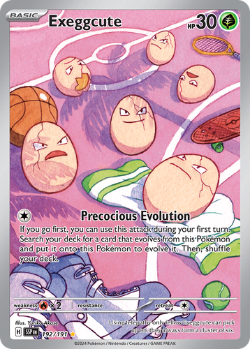 Exeggcute 192, Surging Sparks