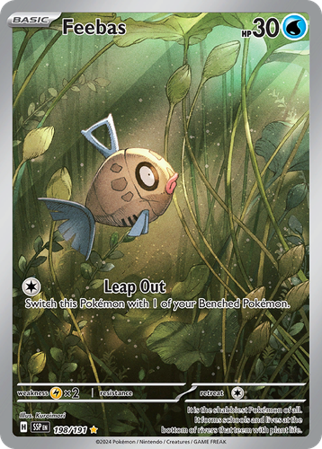 Feebas 198, Surging Sparks