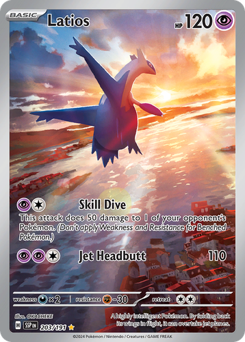 Latios 203, Surging Sparks