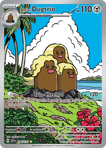 Alolan Dugtrio 208, Surging Sparks