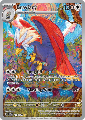 Braviary 214, Surging Sparks