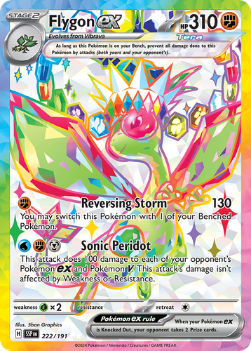 Flygon ex 222, Surging Sparks