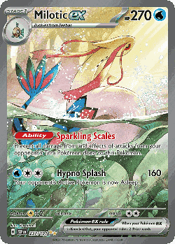 Milotic ex card art
