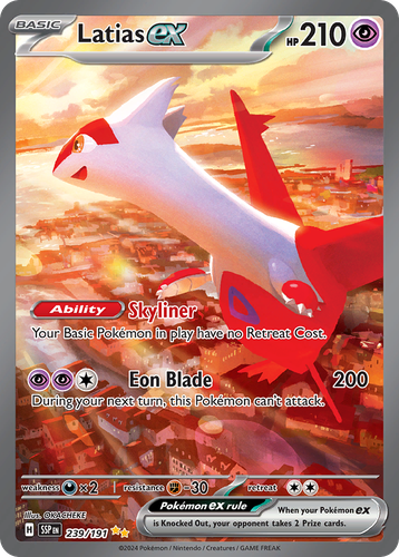 Latias ex 239, Surging Sparks