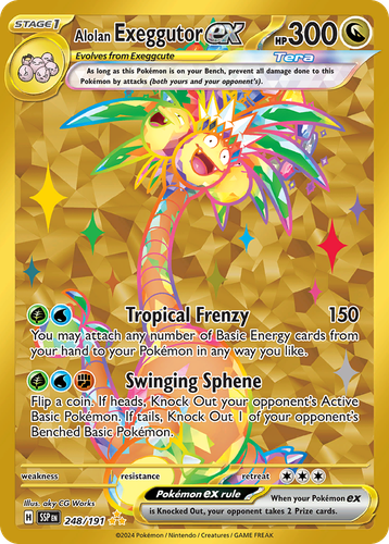 Alolan Exeggutor ex 248, Surging Sparks