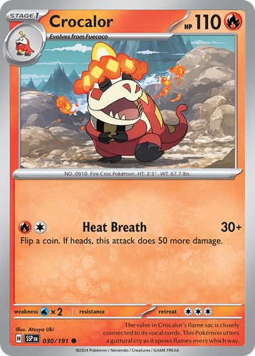 Crocalor 30, Surging Sparks