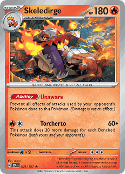 Skeledirge 31, Surging Sparks