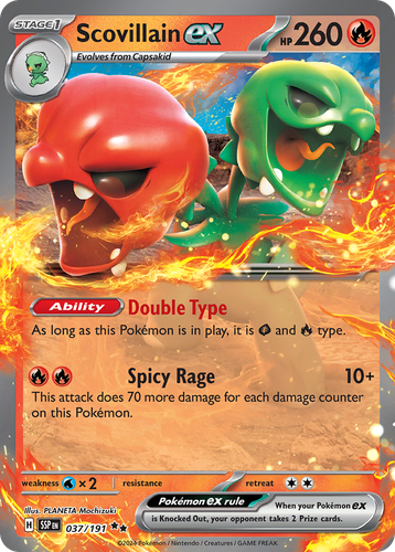 Scovillain ex 37, Surging Sparks