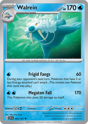 Walrein 45, Surging Sparks