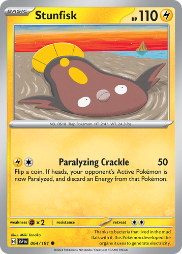 Stunfisk 64, Surging Sparks