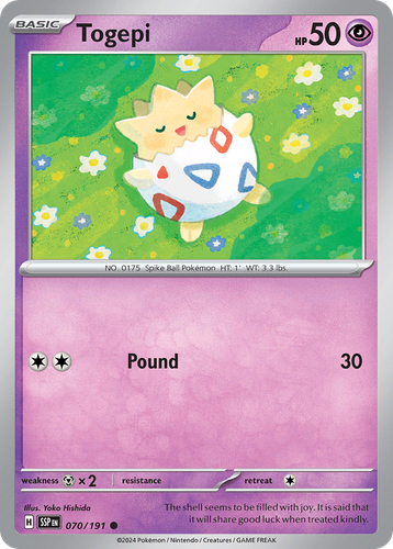 Togepi 70, Surging Sparks