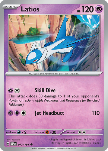 Latios 77, Surging Sparks