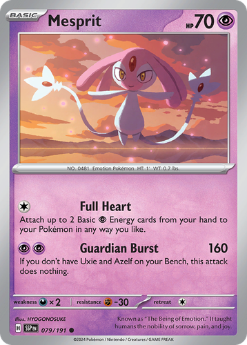 Mesprit 79, Surging Sparks