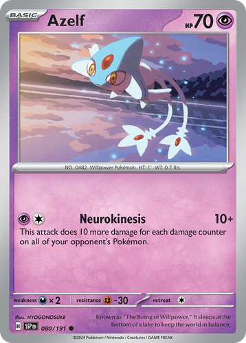 Azelf 80, Surging Sparks