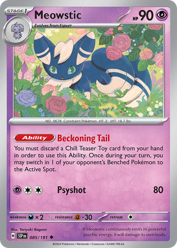 Meowstic 85, Surging Sparks