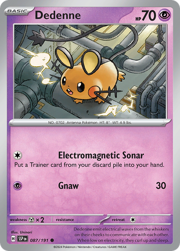 Dedenne 87, Surging Sparks