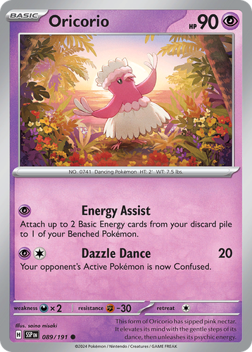 Oricorio 89, Surging Sparks