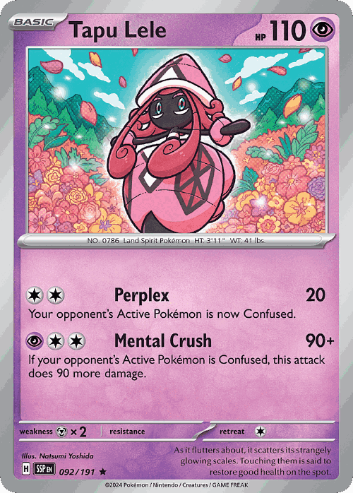 Tapu Lele 92, Surging Sparks
