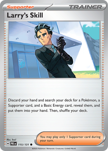 Larry's Skill 115, Prismatic Evolutions