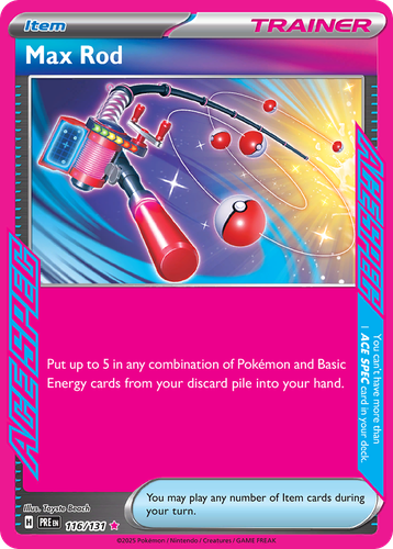 Max Rod 116, Prismatic Evolutions
