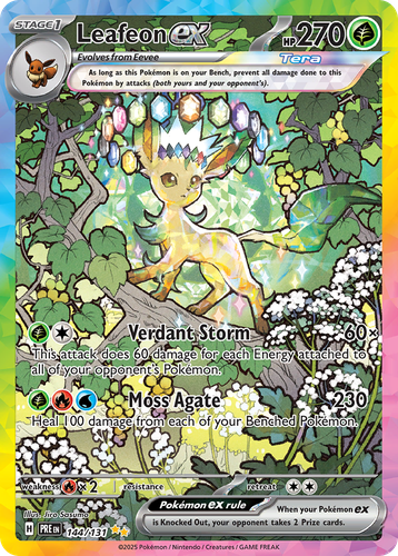 Leafeon ex 144, Prismatic Evolutions