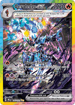 Ceruledge ex 147, Prismatic Evolutions