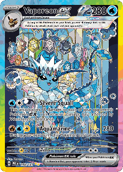 Vaporeon ex 149, Prismatic Evolutions