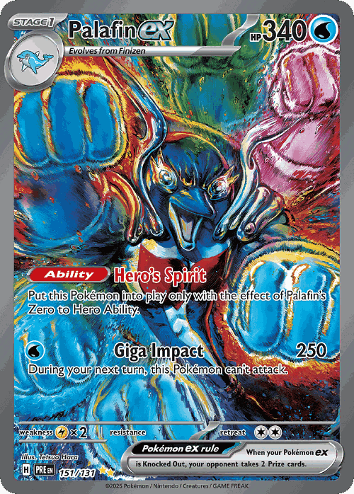 Palafin ex 151, Prismatic Evolutions