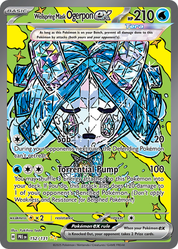 Wellspring Mask Ogerpon ex 152, Prismatic Evolutions