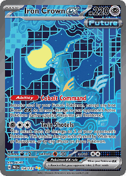 Iron Crown ex 158, Prismatic Evolutions