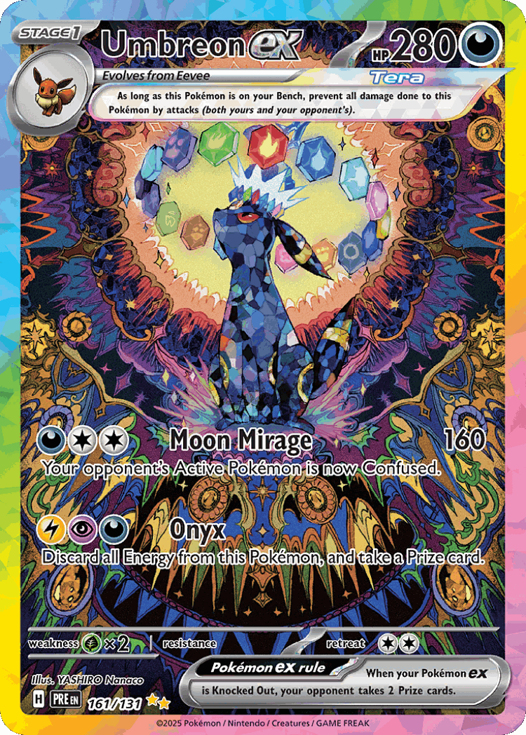 Umbreon ex cover card
