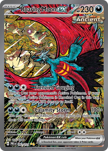 Roaring Moon ex 162, Prismatic Evolutions