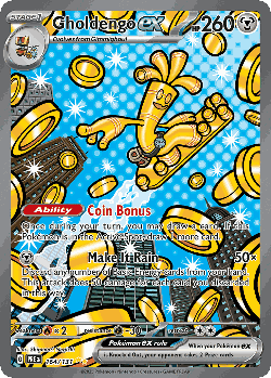 Gholdengo ex 164, Prismatic Evolutions