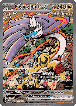 Raging Bolt ex 166, Prismatic Evolutions