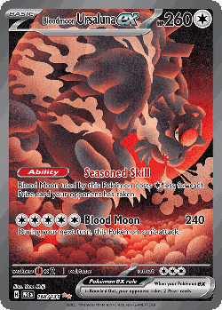 Bloodmoon Ursaluna ex 168, Prismatic Evolutions
