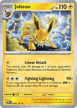 Jolteon 29, Prismatic Evolutions