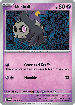 Duskull 35, Prismatic Evolutions