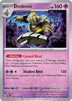 Dusknoir 37, Prismatic Evolutions