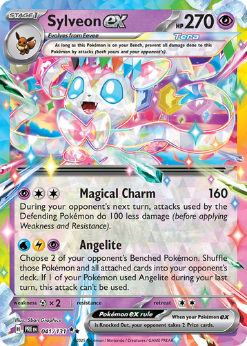 Sylveon ex 41, Prismatic Evolutions