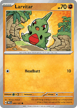 Larvitar 47, Prismatic Evolutions